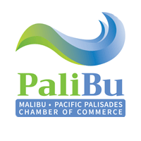 The official logo for PaliBu, Malibu Palisades Chamber Of Commerce.