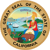 Official seal of The Great Seal Of The State Of California.