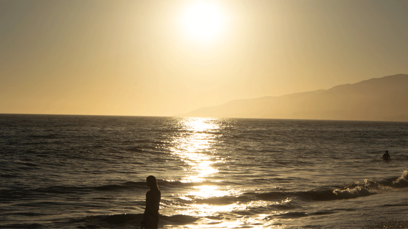 Sunset at Westward Beach, Malibu