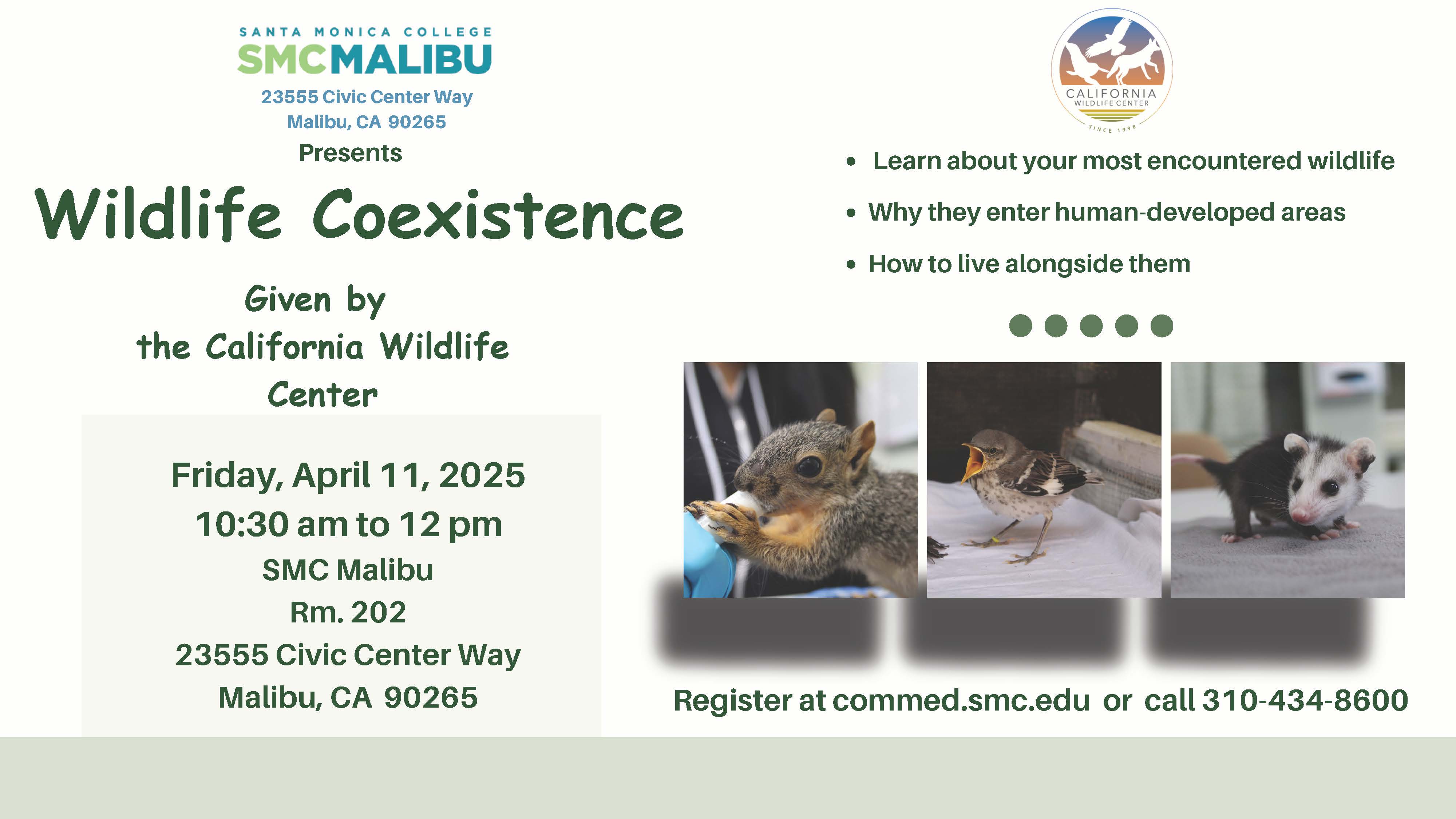 Wildlife Coexistence Workshop-April 11, 2025