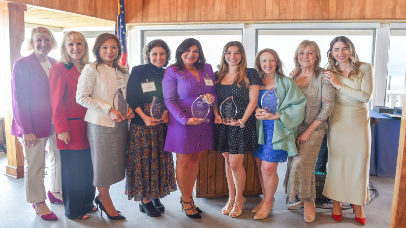 Malibu's womens leadership award recipients