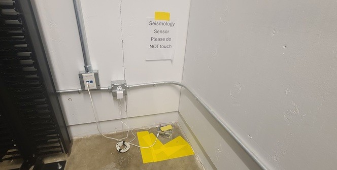 Location of Seismograph