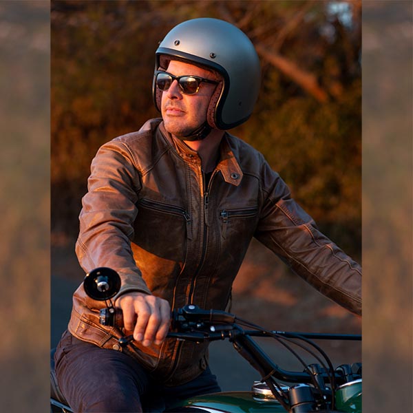 Photo of Josh Withers on a motorcycle