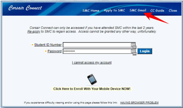 CORSAIR CONNECT Gmail login