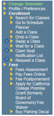 corsair connect enrollment tab options
