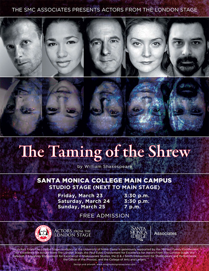 PDF File of the SMC Associates Presents Actors from the London Stage flier