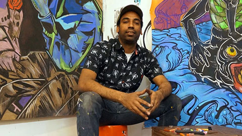 Nehemiah Cisneros: From SMC to Kansas City Art Institute to UCLA 
