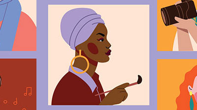 Women & Femme of Color Collective: The Community Drip Paint Pour