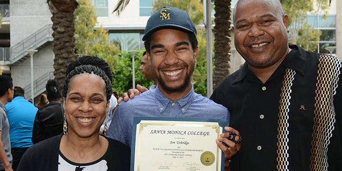 SMC Student with Parents