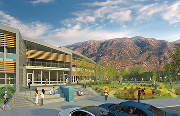Entrance view of the SMC Malibu Campus