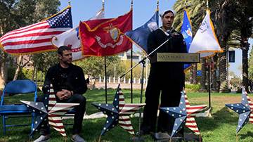 SMC Veteran Students during Veterans Day