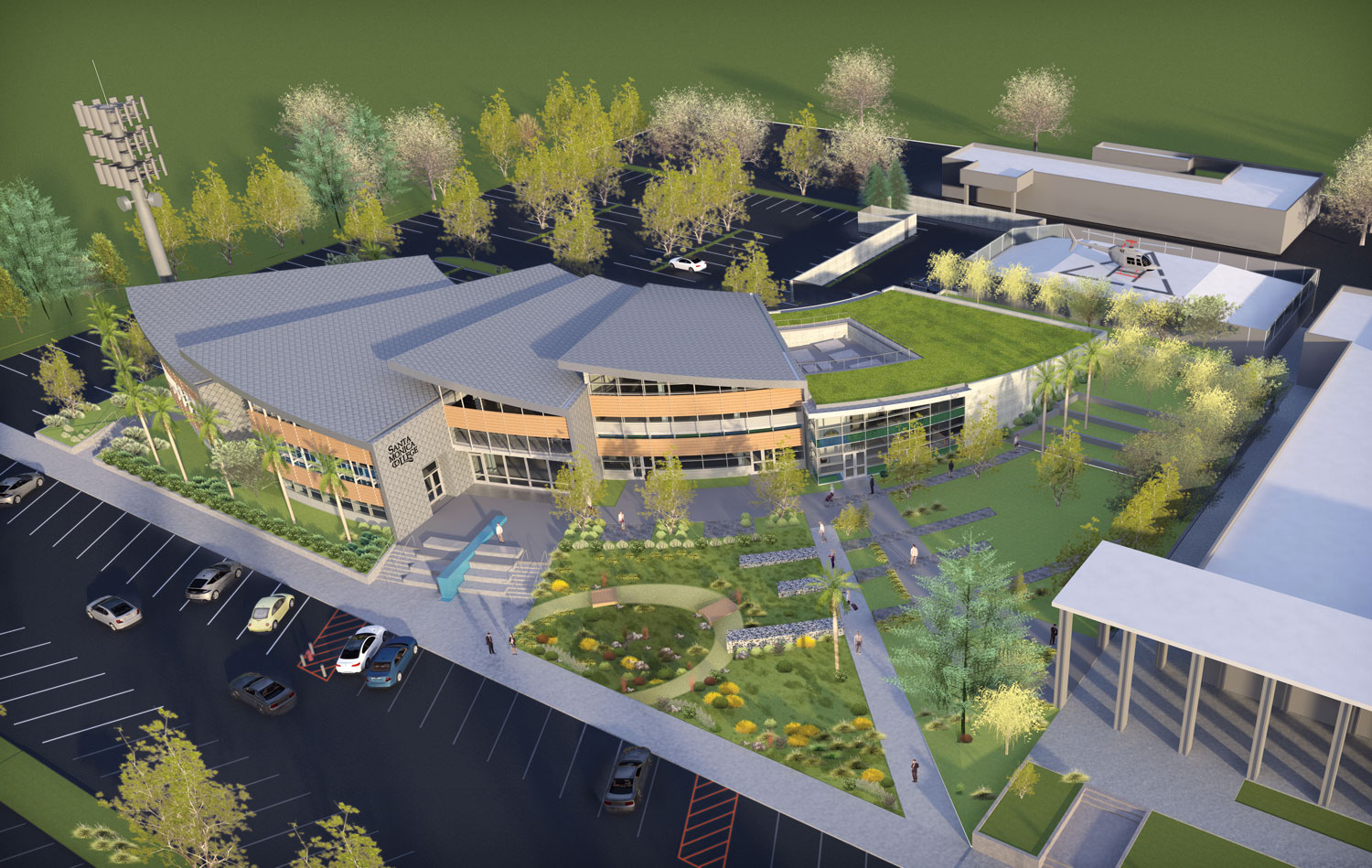 SMC’s new Malibu Campus architectural rendering
