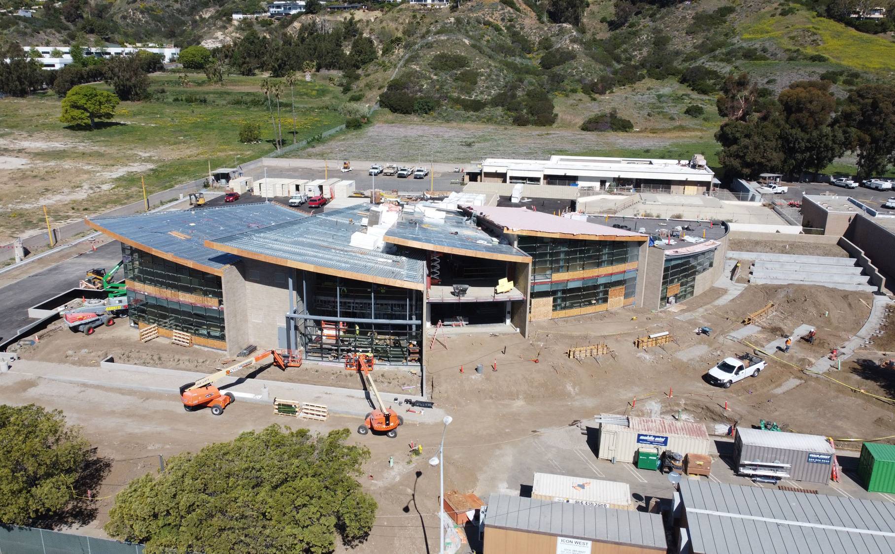 Santa Monica College’s new Malibu Campus recent construction photos