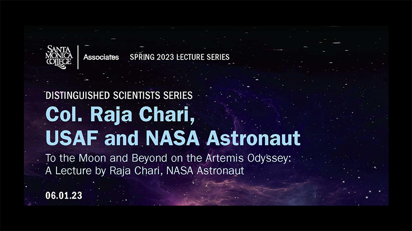 Distinguished Scientists Lecture, Col. Raja Chari, USAF & NASA Astronaut
