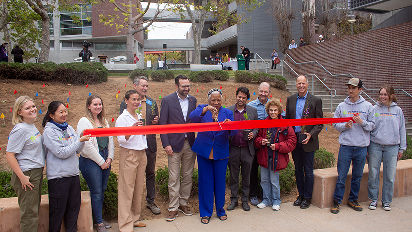 Santa Monica College Plants First Microforest on a U.S. Community College Campus