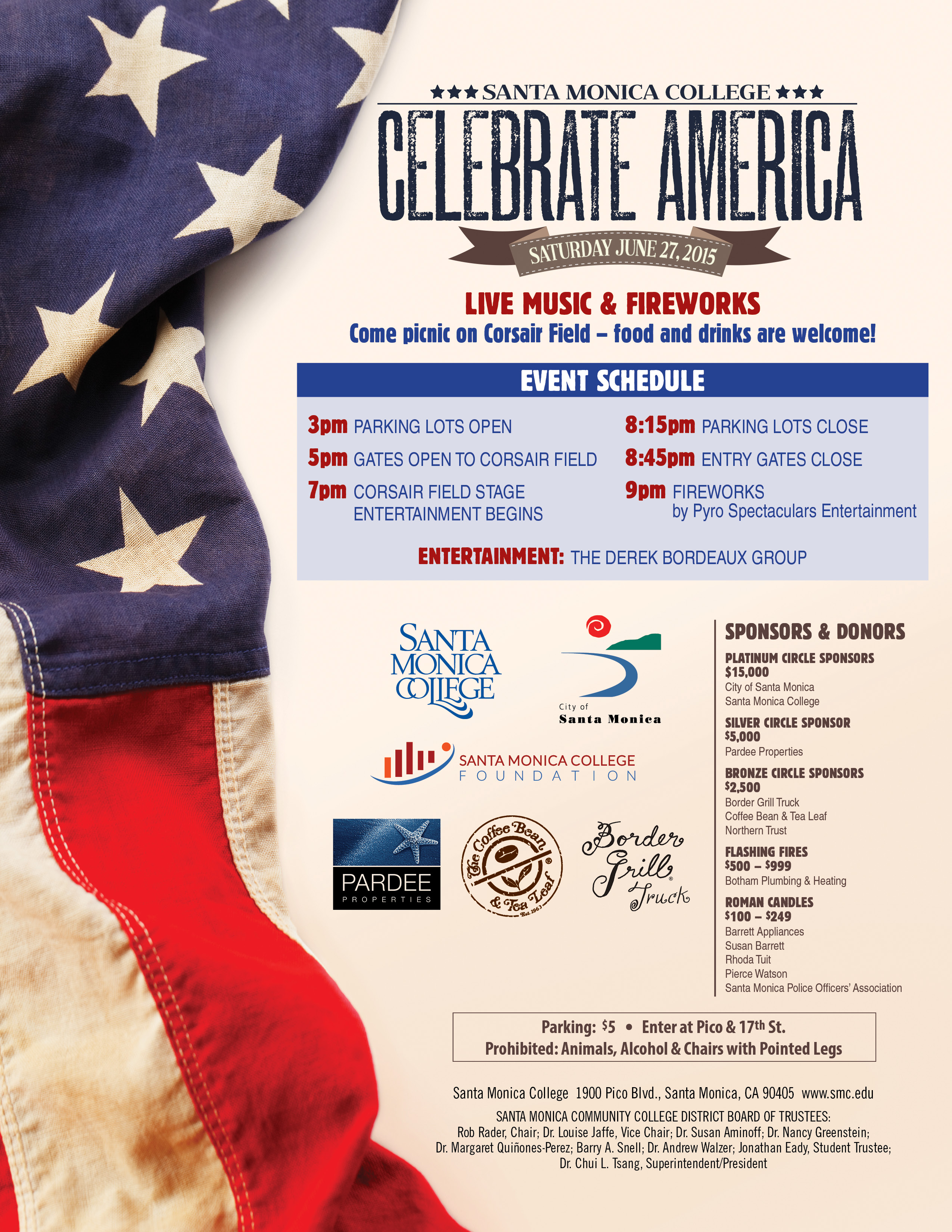 Celebrate America flyer