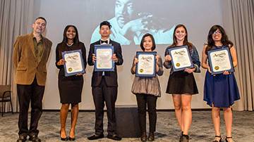 High School Students Honored with 2018 Education Awards from the Rev. Dr. Martin Luther King, Jr. Westside Coalition