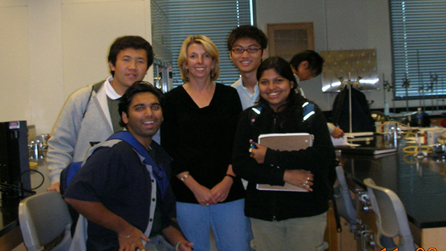 Jennifer and Students