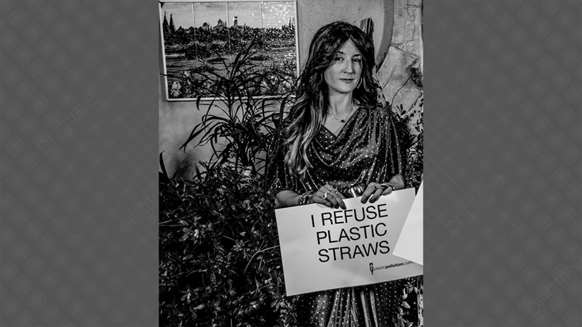 I refuse plastic straws