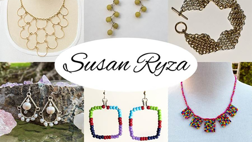 Emeritus instructor Susan Ryza's jewelry show announcement