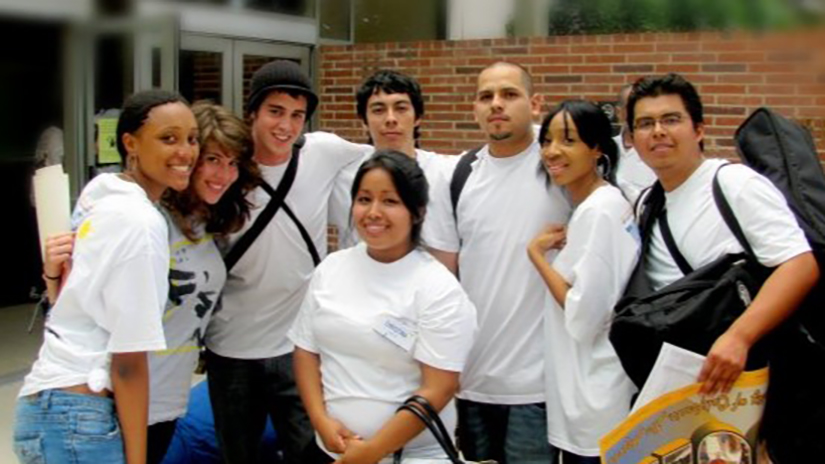 Christina as a student in 2009