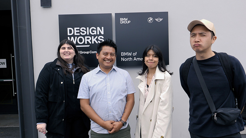 Final team presentation at DesignWorks April 2025