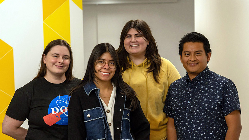 The UIF cohort, Carey, Alison, Anna, and Antonio