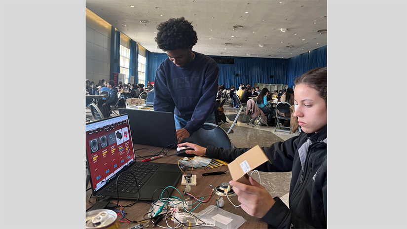 Dexter at the UCLA Hack-a-thon