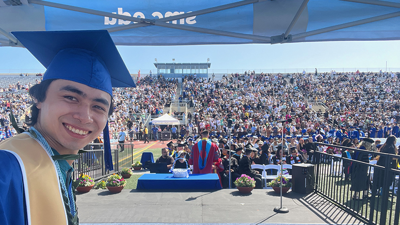 Graduation day at Corsair Stadium