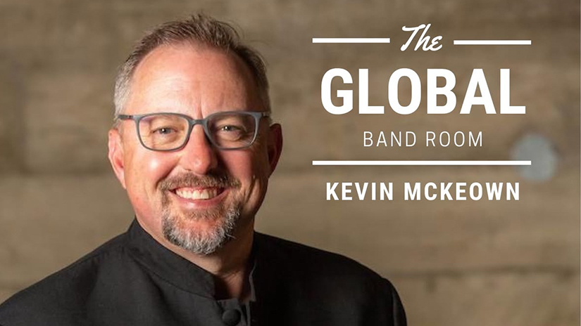 Kevin McKeown featured on the Global Band Room