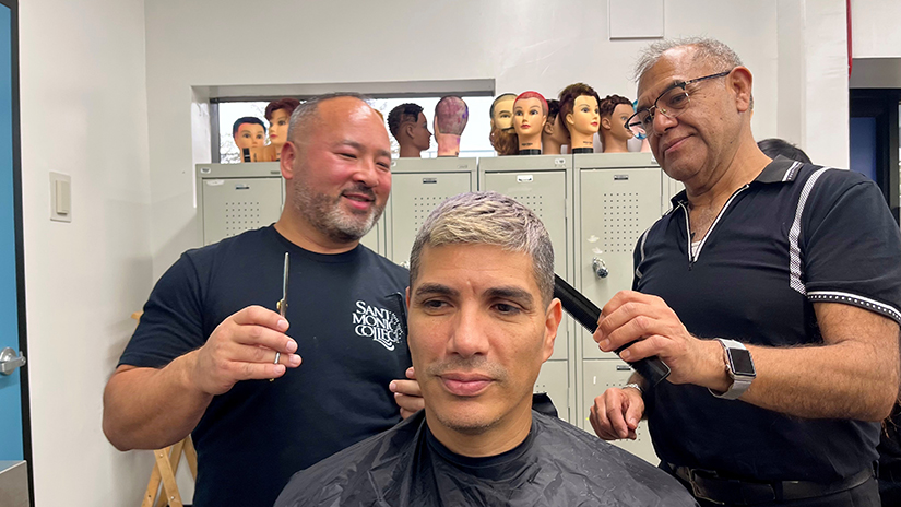 In action with Prof Brandon Ceballos