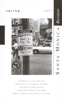 Spring 2001 Santa Monica Review Cover