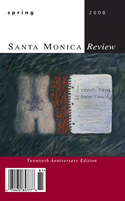 Spring 2008 Santa Monica Review Cover