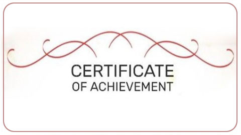 Certificate of Achievement