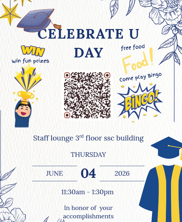 flier for Celebrate U Event