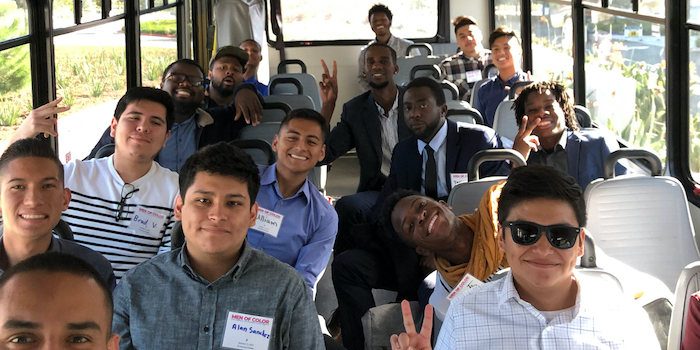 Students bus ride to Conference