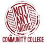 Not Any More Community College logo