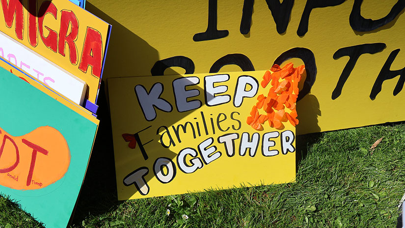 SMC Student Solidarity, Main Campus Quad,  March 2025