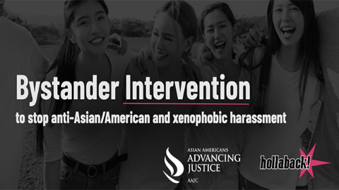 Banner for Bystander Intervention Training