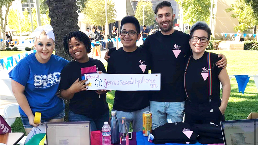 GSA Club Table on campus